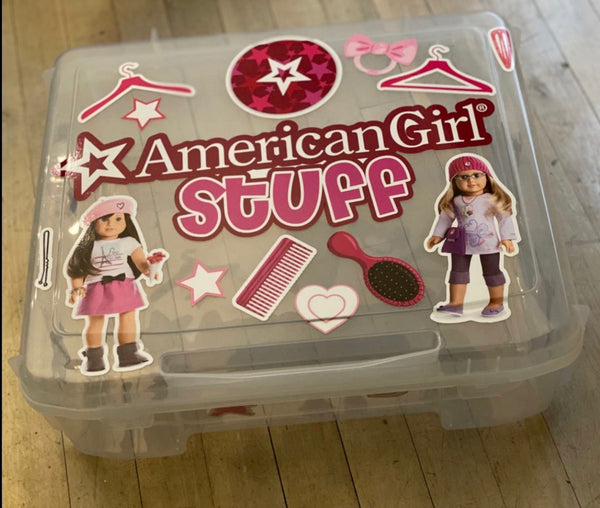 American Girl Storage Box