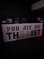 Custom Bar Signage