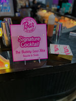 Custom Signature drink signage