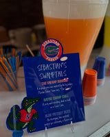 Custom Signature drink signage