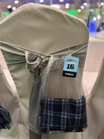 Drawstring bag w/label