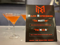 Custom Signature drink signage