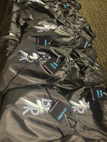Drawstring bag w/label