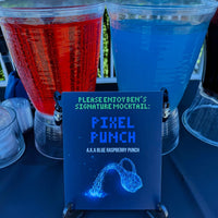 Custom Signature drink signage