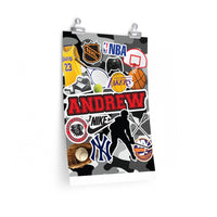Custom Design Premium Matte vertical posters