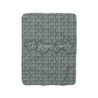 Family Sherpa Fleece Blanket