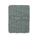 Family Sherpa Fleece Blanket