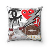 Spun Polyester Square Pillow