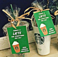 Custom gift tags