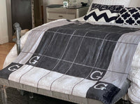 Custom Monogram Blanket