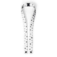 Top Trenz Grey Stars Mask Lanyard- Kid & Tween