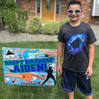 Custom Birthday Lawn Sign