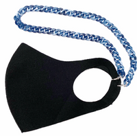 Cuban Link Lucite Mask Chain