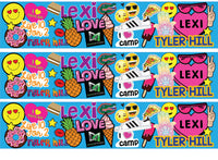 CUSTOM DRAWER STICKERS (SET OF 3)
