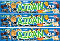 CUSTOM DRAWER STICKERS (SET OF 3)