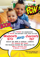 Boys Invites