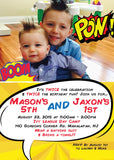 Boys Invites
