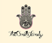 Hamsa Family Notecards