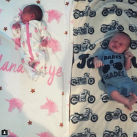 Baby Blanket and Bib Gift Set