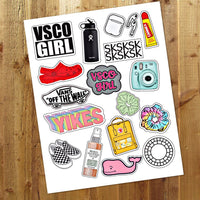 VSCO stickers