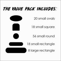 Customized Name Labels - Value Pack! 130 Labels