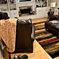 Velour/Cashmere Lined Family Blanket!