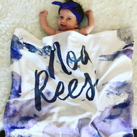 Baby blanket Name Design