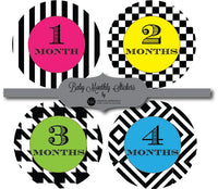 Baby Monthly Stickers- Various Types