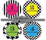 Baby Monthly Stickers- Various Types
