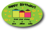 Personalized Gift Stickers- Various Styles