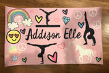 Custom floor mat