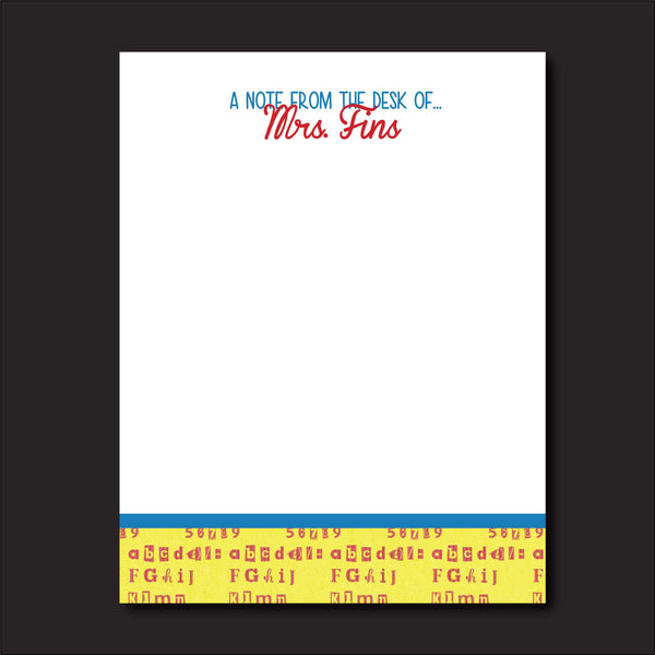 Teacher Notepad - 3 pack