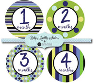 Baby Monthly Stickers- Various Types