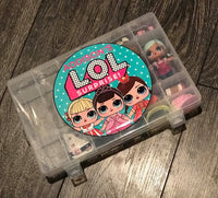 LOL Surprise Doll Storage Case STICKER ONLY