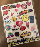 Back to School Stickers