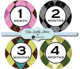 Baby Monthly Stickers- Various Types