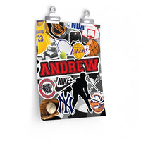 Custom Design Premium Matte vertical posters