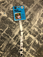 Top Trenz Black & White Marble Mask Lanyard- Kid & Tween
