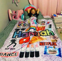 Custom Collage Favorite Things Blanket
