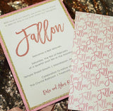 Bar/Bat Mitzvah Invitation