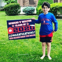 Custom Graduation Lawn Sign