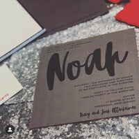 Bar/Bat Mitzvah Invitation