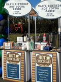 Custom hot chocolate kiosk
