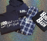 Personalized pajama pants favors