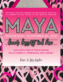 Bar/Bat Mitzvah Invitation