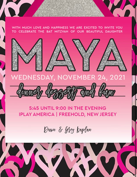 Bar/Bat Mitzvah Invitation