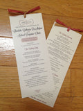Wedding Program