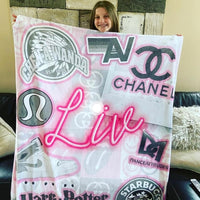Custom Collage Favorite Things Blanket