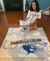 Custom College Blanket