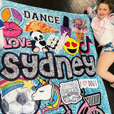 Custom Collage Favorite Things Blanket